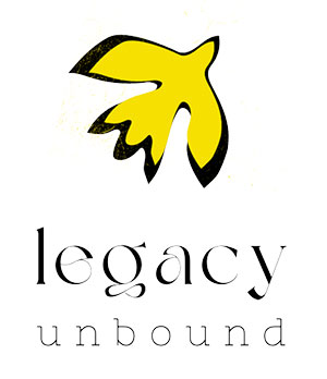 Legacy Unbound logo, a stylized yellow bird.